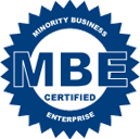MBE Minority Business Enterprise Certified Logo